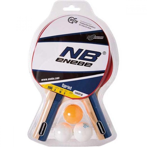 Masquedardos Juego Completo Nb Sprint 200 ( 2 Palas  + 3 Pelotas) 888410