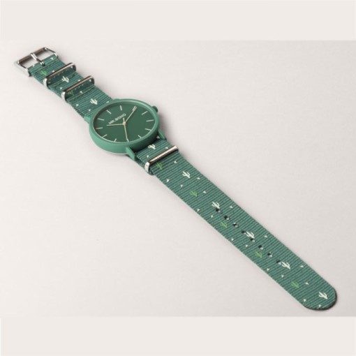 Masquedardos Reloj Mr. Boho 30a-cc Cactus Gomato Esf.verde 40mm 00728448