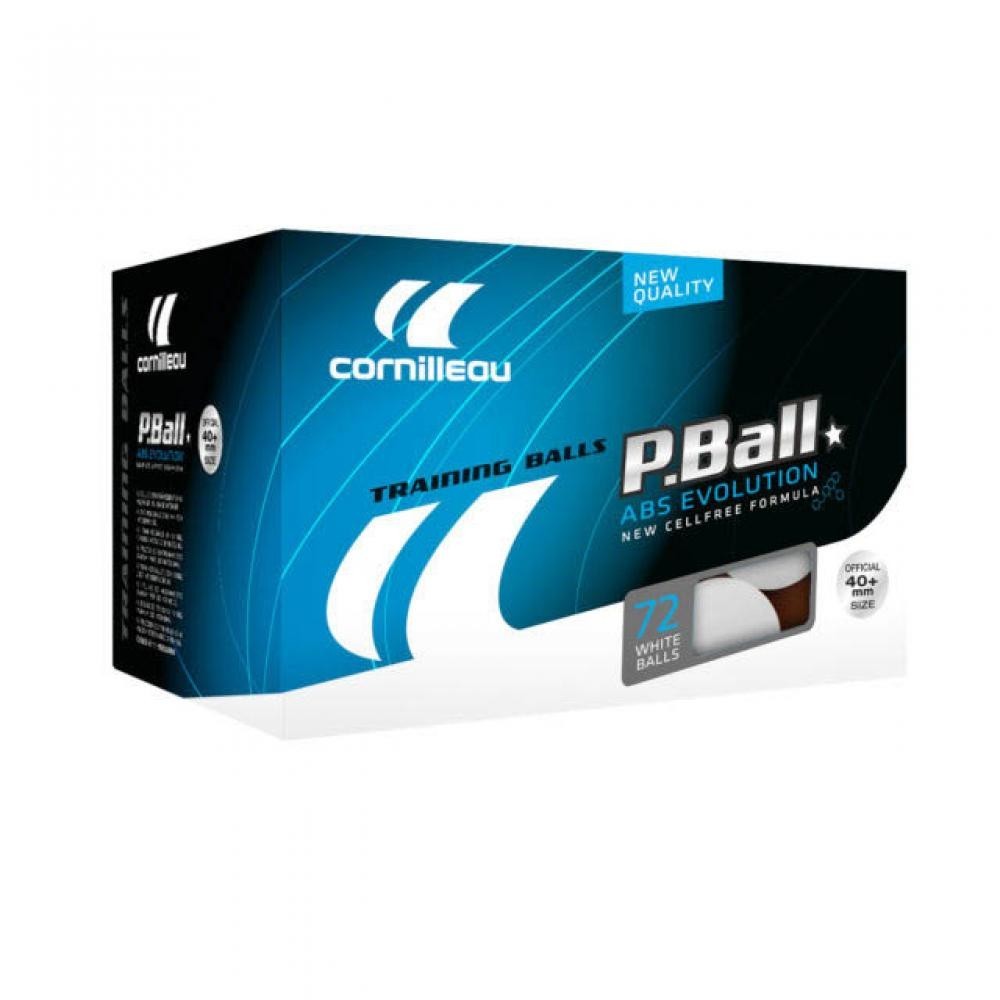 Masquedardos Caixa 72 Pelotas Cornilleau P.ball Branca 40mm 320655